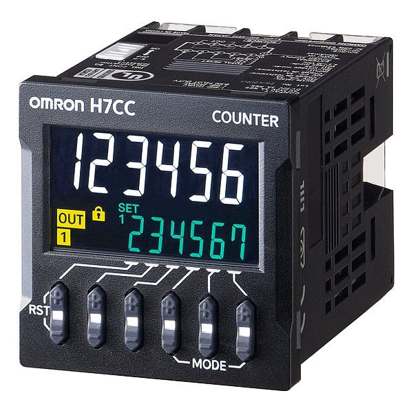Digital Counter/Tachometer, Screw CN, LCD