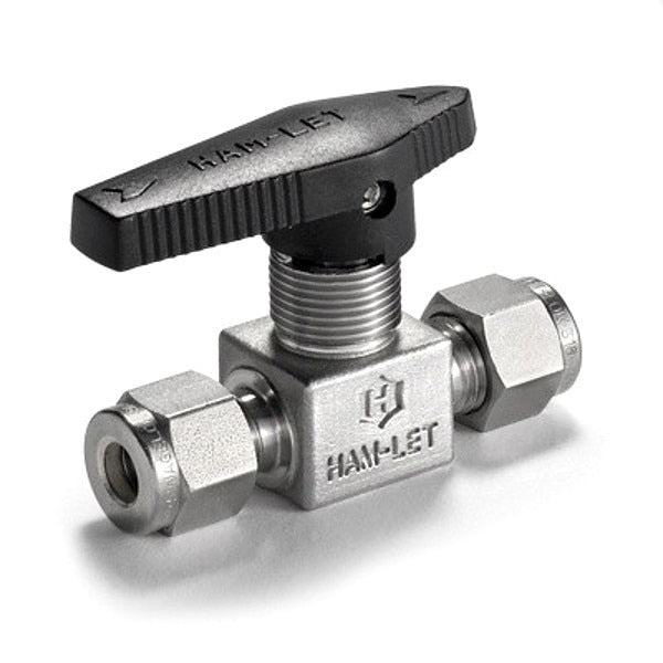 Ball Valves, 12 mm Pipe, Straight Port