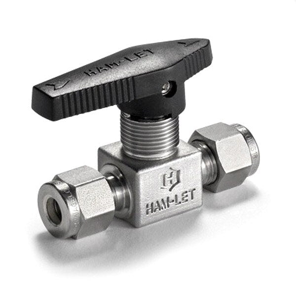 Ball Valves, 6 mm Pipe, Straight Port