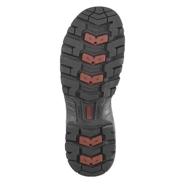Size 9-1/2 Women's 6 in Work Boot Composite Work Boot, Black