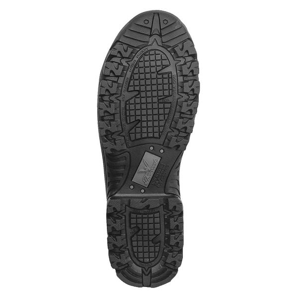 Work Boots, Comp, Side Zip, Black, Men, 4M, PR