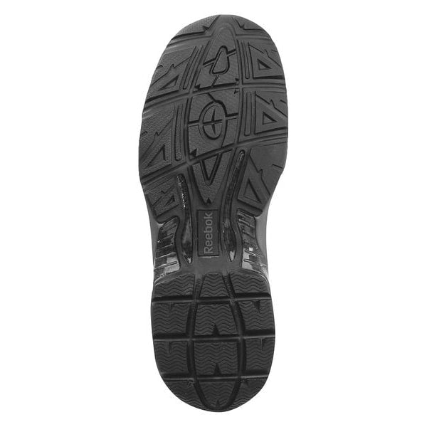 Athletic Style Work Shoes, Black, 12W, PR