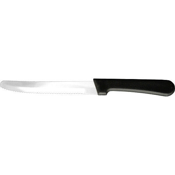 Steak Knife, 8 3/4 in L, Black, PK12