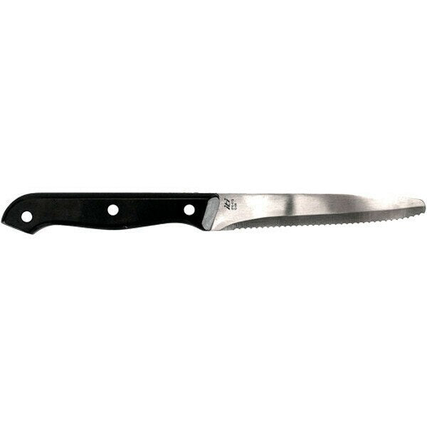 Steak Knife, 8 7/8 in L, Black, PK12