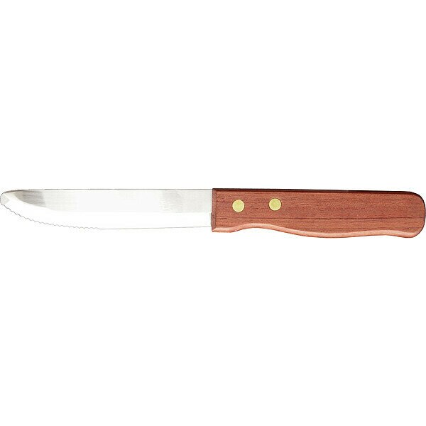 Steak Knife, 9 7/8 in L, Rosewood, PK12