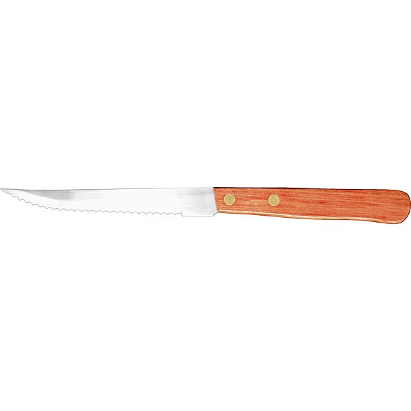 Steak Knife, 8 1/2 in L, Rosewood, PK12