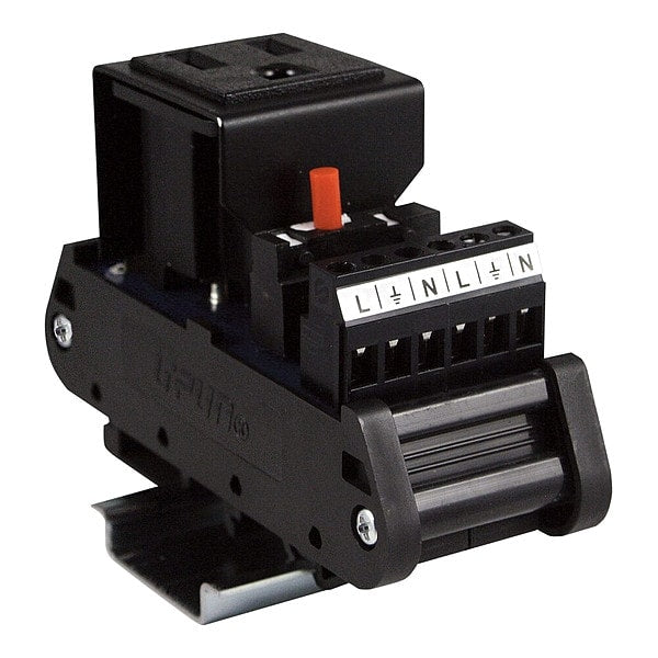 Module, DIN Rail, 15 A, 125VAC, 1.4
