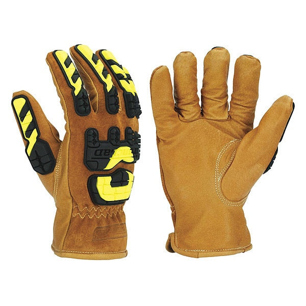 Cut Resistant Impact Gloves, A5 Cut Level, Uncoated, 3XL, 1 PR