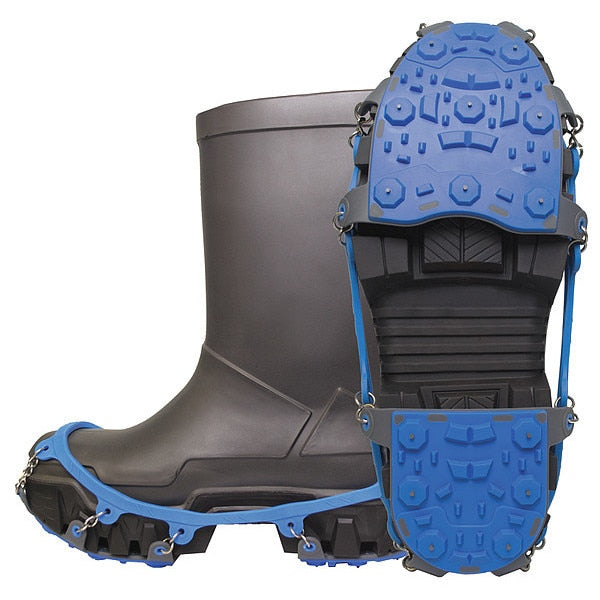 Ice Cleats, Unisex, Blue/Gray, PR