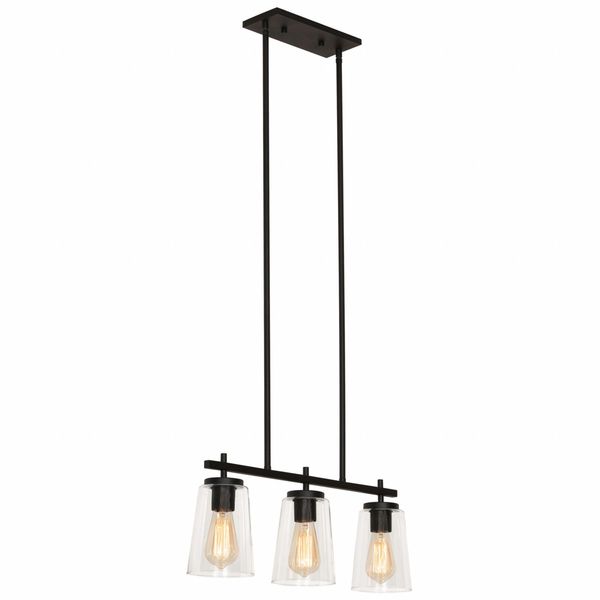 Light Linear Pendant, 120 V, 60 W, 9
