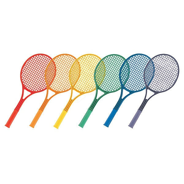Plastic Tennis Racket Set, PK 6
