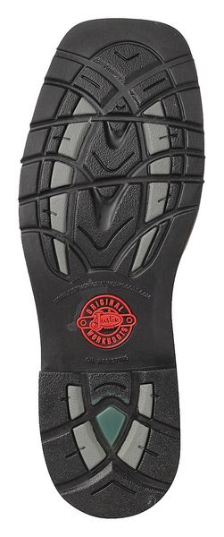 Size 14EE Men's Western Boot Steel Work Boot, Brown