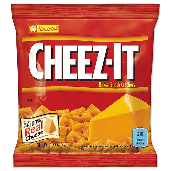 1.5oz. Cheez-itÂ®, Reduced Fat Original, 60 PK