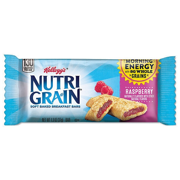 1.3 oz. Nutri-GrainÂ® Raspberry Cereal Bars, 16 PK