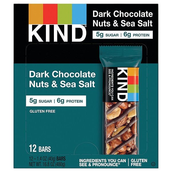 KIND Chocolate Nuts and Spices Bar, 12 PK