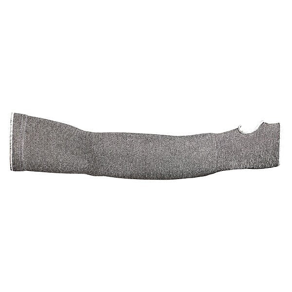 Cut-Resistant Sleeve, XL, Gray/White, PR
