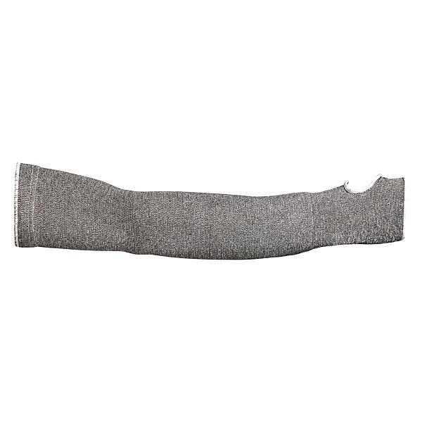 Cut-Resistant Sleeve, XL, Gray/White, PR