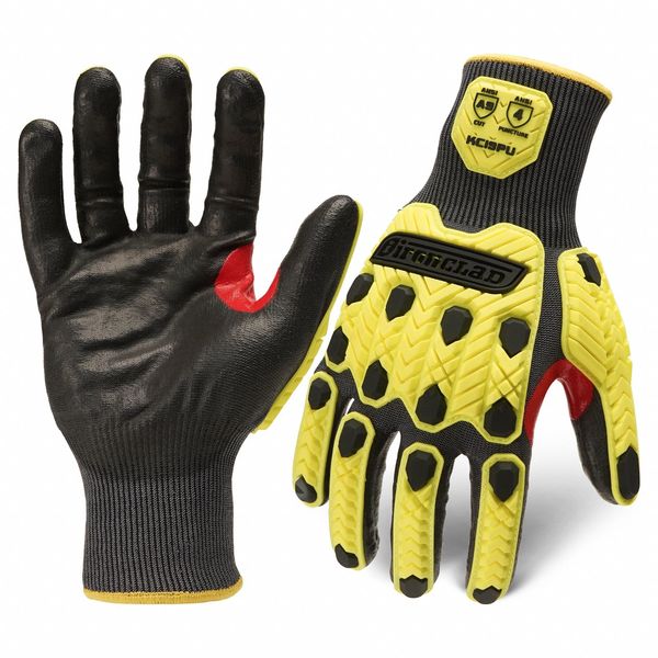 Knit Work Glove, XS, Grey, HPPE, Tungsten, PR
