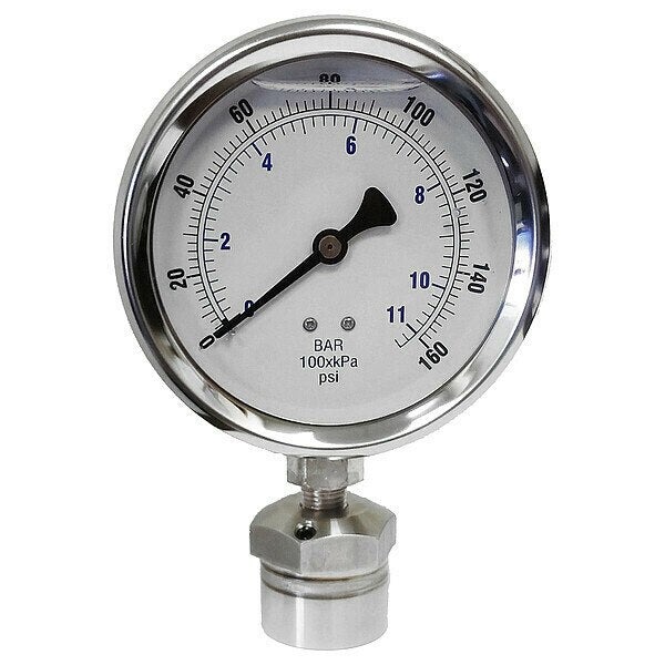 Pressure Gauge, 0 to 5000 Range
