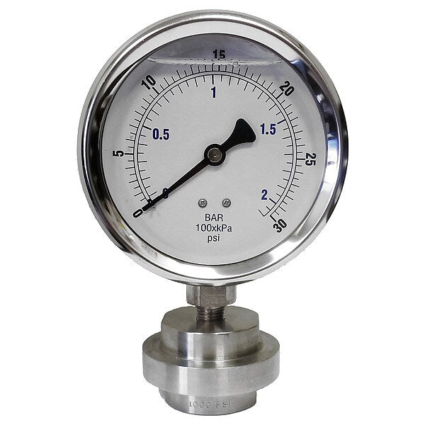 Pressure Gauge, 0 to 15000 Range