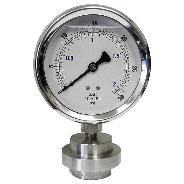 Pressure Gauge, 0 to 15000 Range