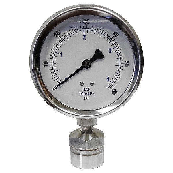 Pressure Gauge, 0 to 5000 Range