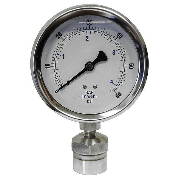 Pressure Gauge, 0 to 5000 Range