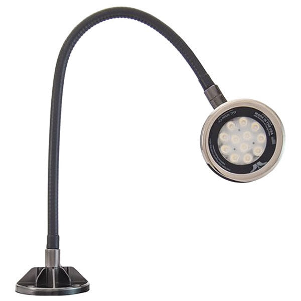 Spot Light, Gooseneck, 18 W, Black
