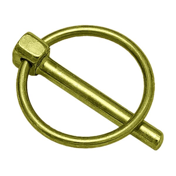 Lynch Pin, 7/16in dia, 2 1/4in L, w/o Chain