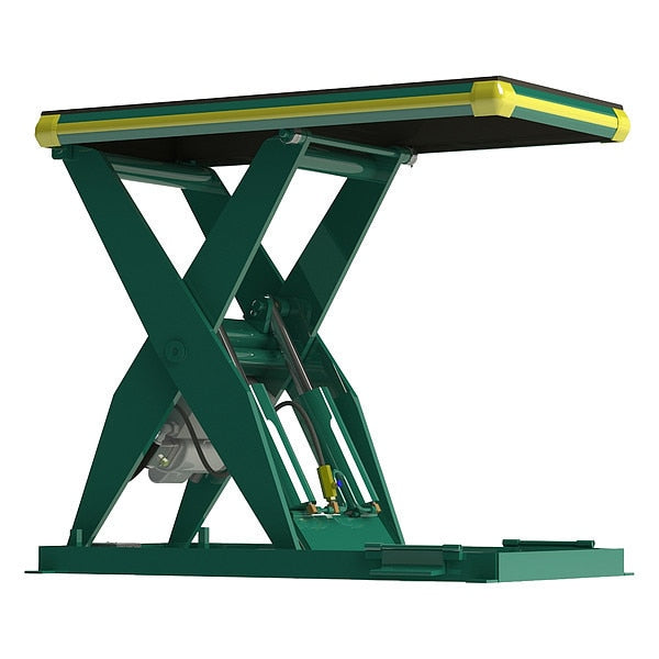 Scissor Lift Table, 2000 lb. Cap, 24