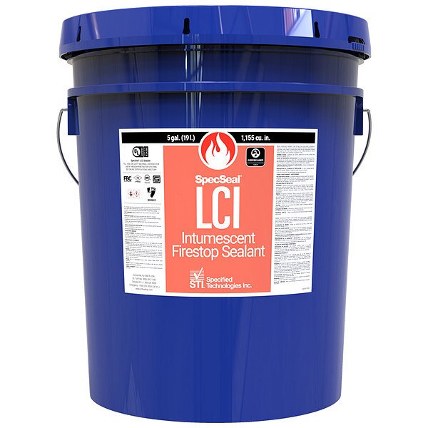Fire Barrier Sealant, 5 gal., Red