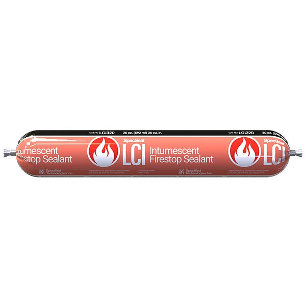 Fire Barrier Sealant, 20 oz., Red