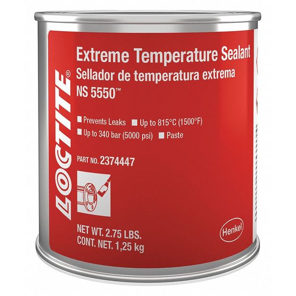 Paste High Temperature Sealant, 946 mL, Brown, Temp Range 59 Degrees  to 86 Degrees F