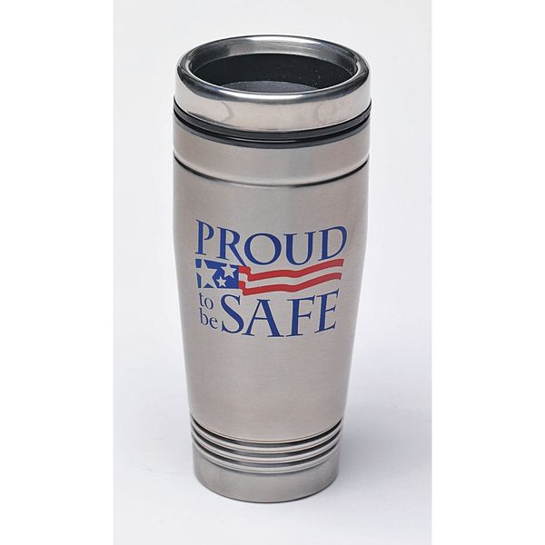 Travel Mug, Safety Begins Here, 18 oz.