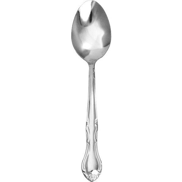 Dessert Spoon, 7 1/4 in L, Silver, PK24