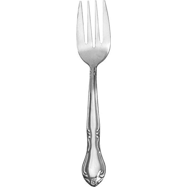Salad Fork, 6 3/8 in L, Silver, PK24