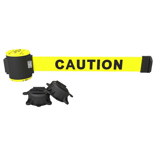 PLUS Barrier System, Double Sided Caution