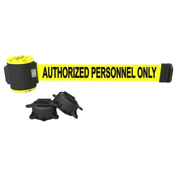 Belt Barrier, Authorized Personnel Only
