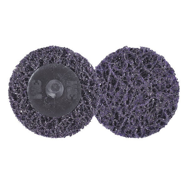 Clean/Strip Disc, 3in Dia, TR, Extra Coarse