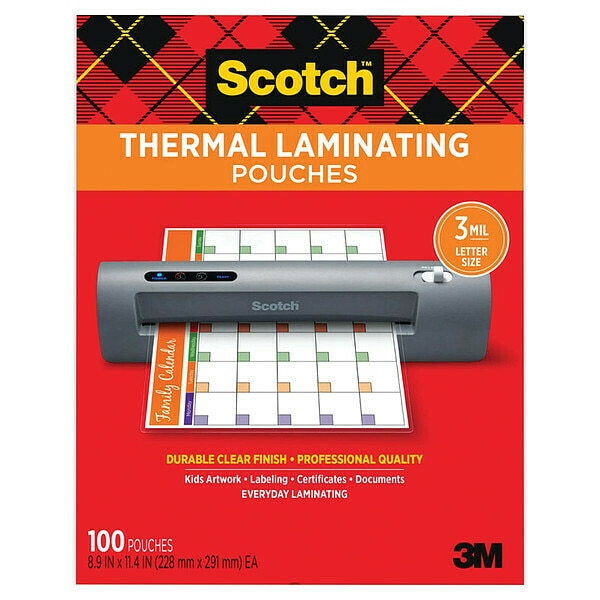 Pouch, Thermal, 3mm, Clear, PK100
