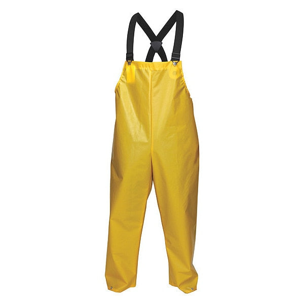 Bib Pant, L, Yellow, Unisex, Nylon Liner