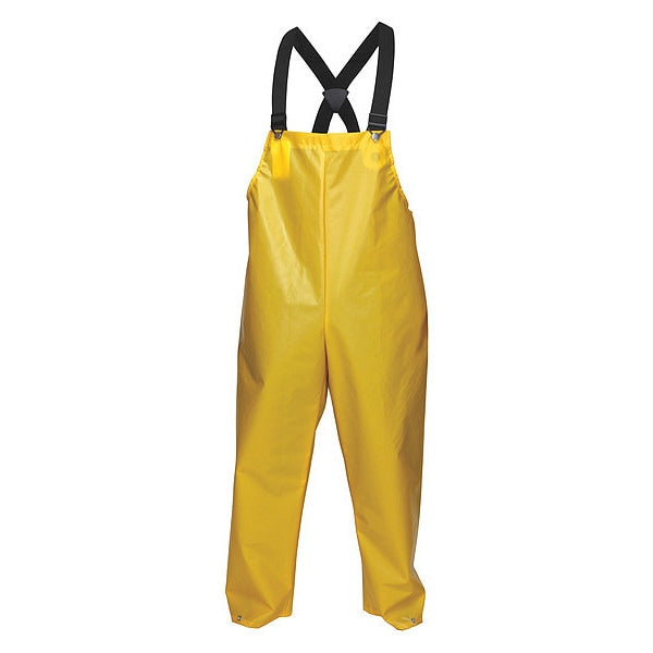 Bib Pant, 3XL, Yellow, Unisex, Nylon Liner