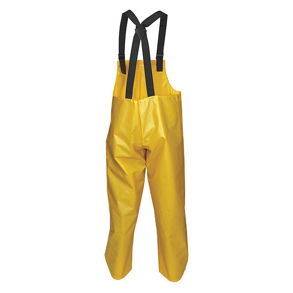 Bib Pant, 2XL, Yellow, Unisex, Nylon Liner