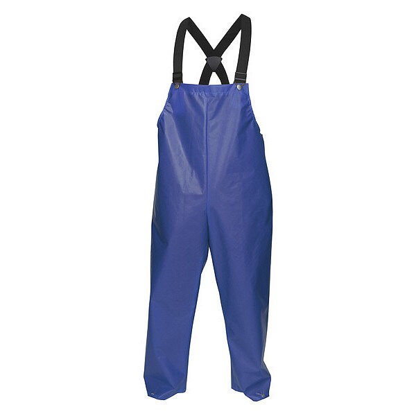 Bib Pant, 3XL, Blue, Unisex, Nylon Liner