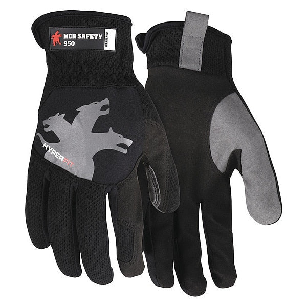 Mechanics Glove, M, Full Finger, PR