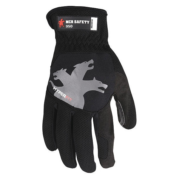 Mechanics Glove, M, Full Finger, PR