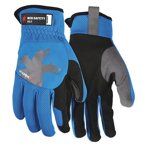 Mechanics Glove, M, Full Finger, PR