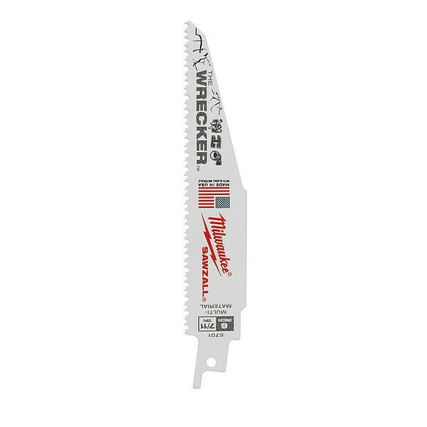 The WRECKER Multi-Material SAWZALL Blade 6