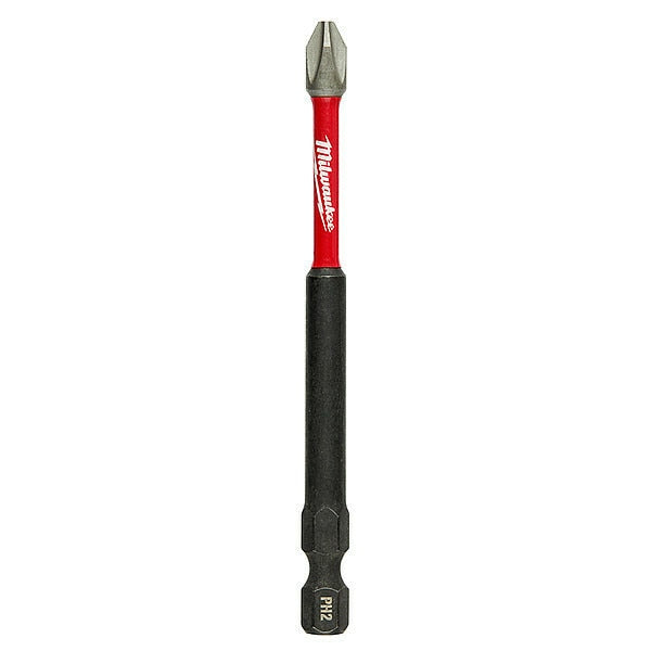 SHOCKWAVE 3-1/2 in Phillips #2 Impact Duty Power Bit, 1-Piece