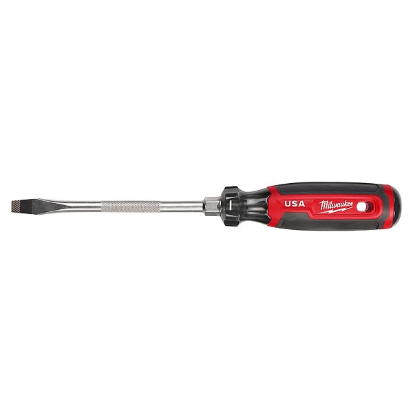 5/16 in. x 6 in. Slotted Cushion Grip Screwdriver (Made in USA)
